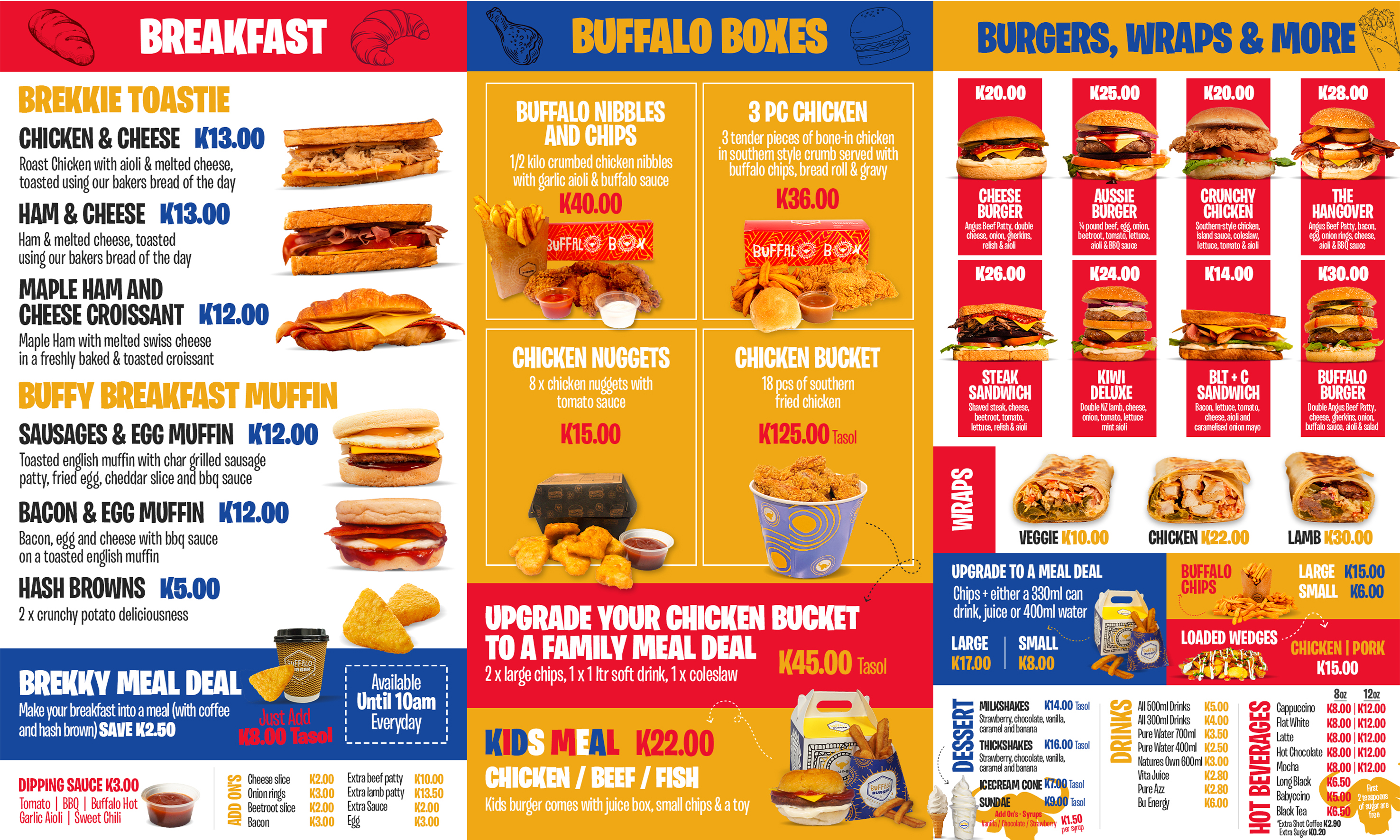 Menu Design by Graphic Guy for this project | Design #29707105