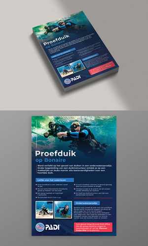 Flyer Design by KreativeMadz for AB Dive | Design: #29644521