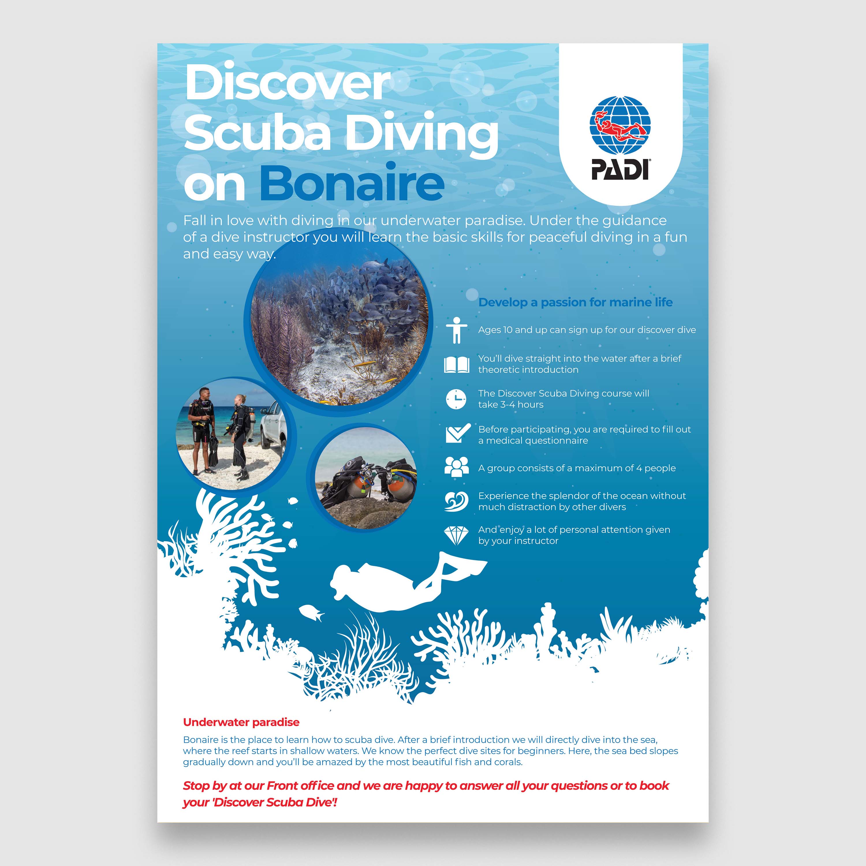 Flyer Design by PancaReg for AB Dive | Design #29644149