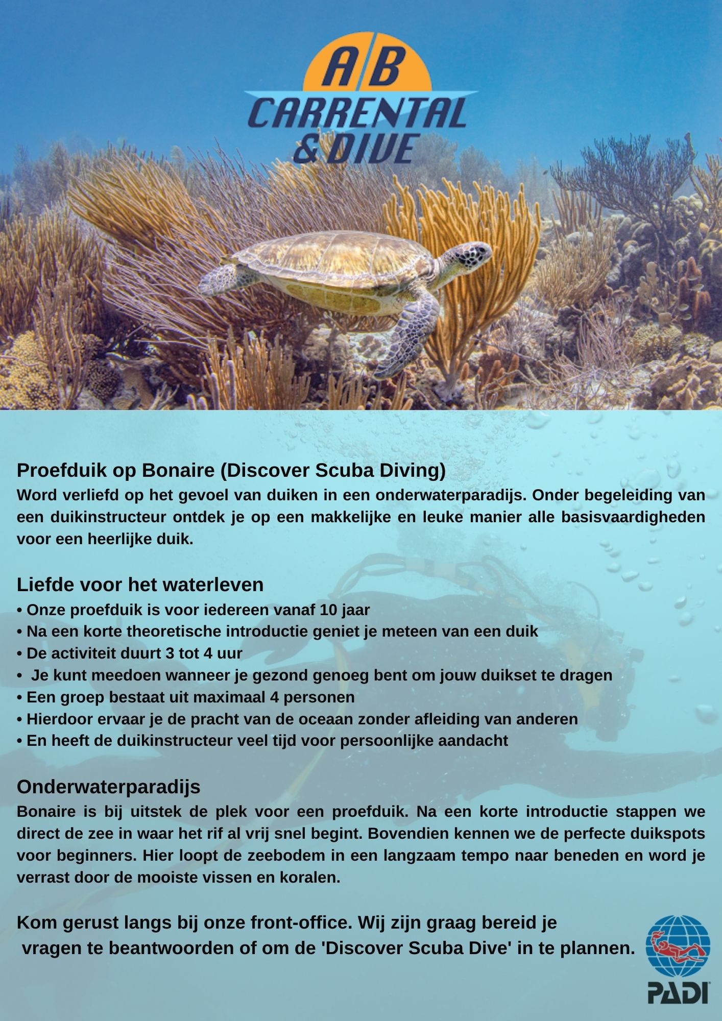 Flyer Design by Ricardo Soares for AB Dive | Design #29642880