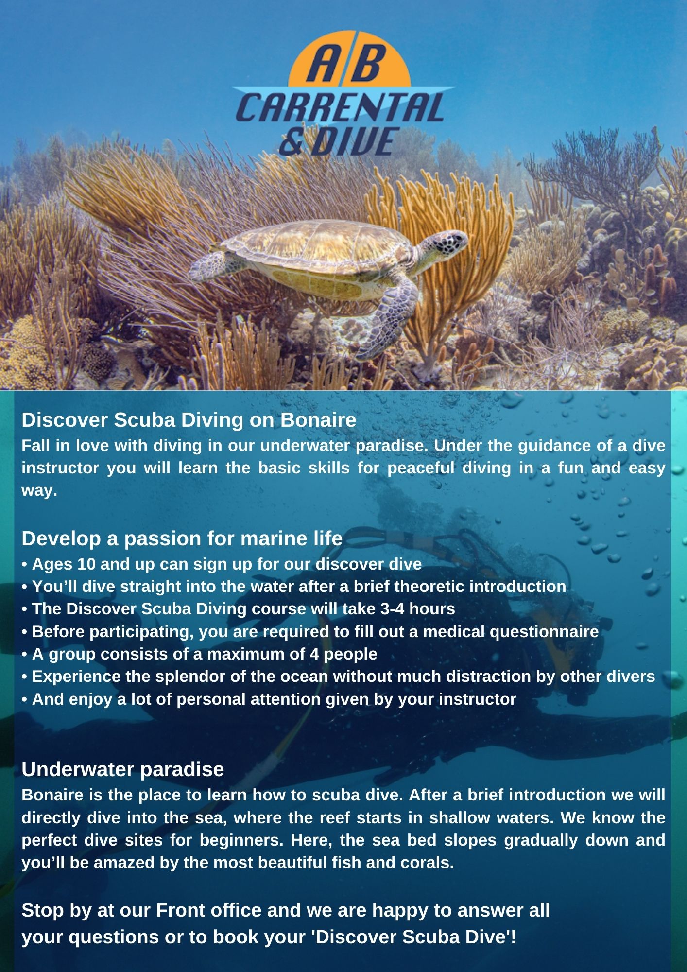 Flyer Design by Ricardo Soares for AB Dive | Design #29642881