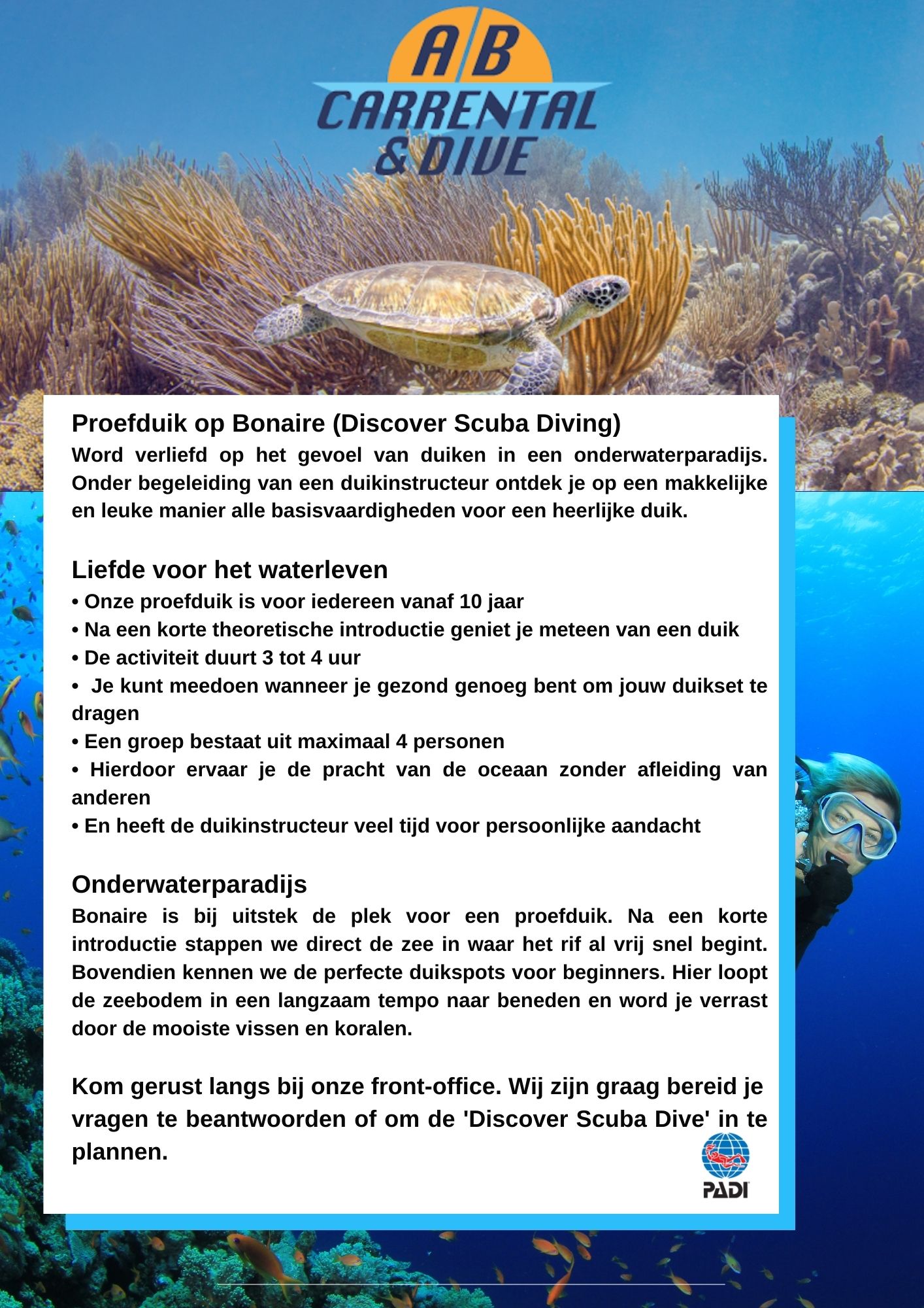 Flyer Design by Ricardo Soares for AB Dive | Design #29642884
