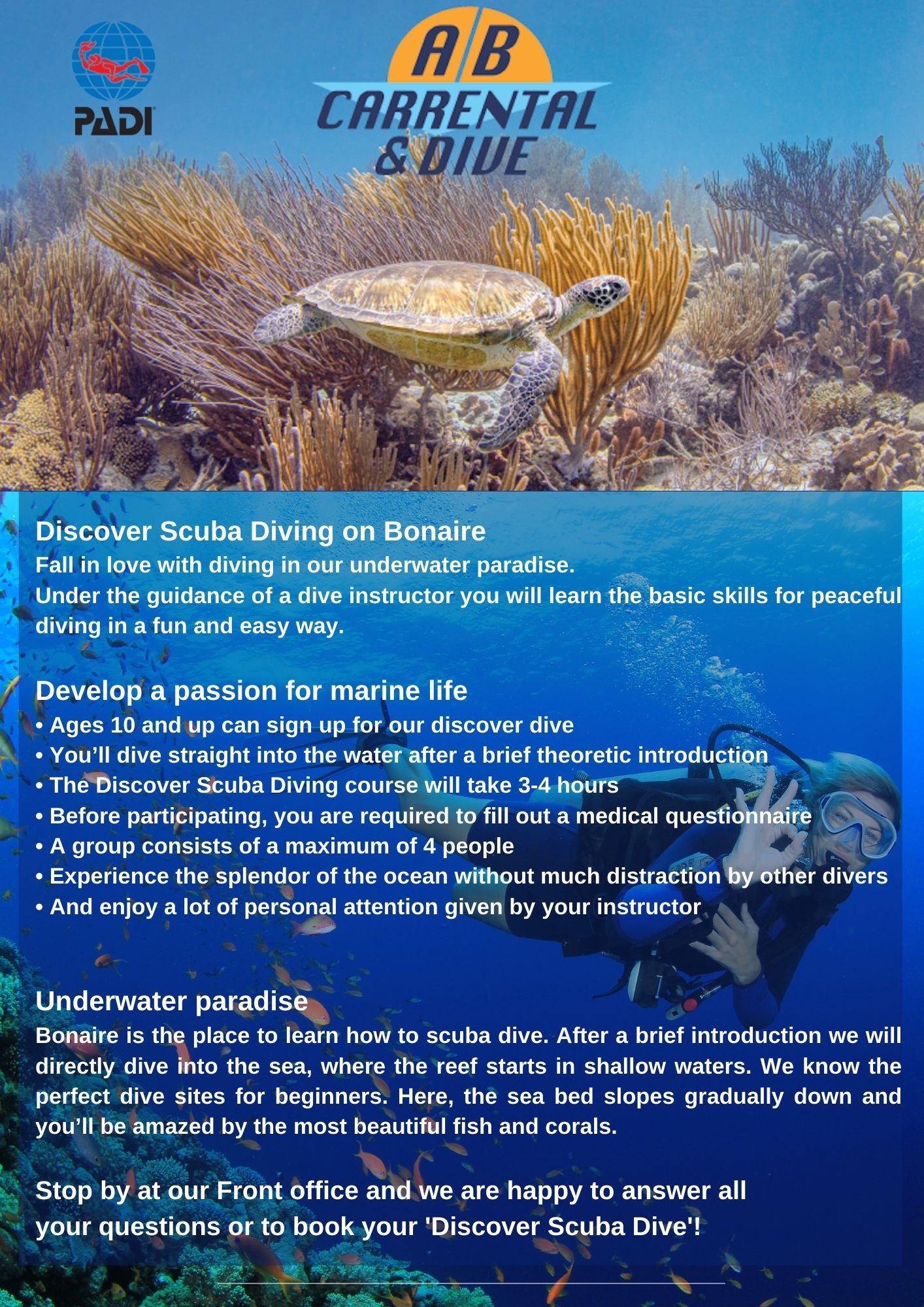 Flyer Design by Ricardo Soares for AB Dive | Design #29642887