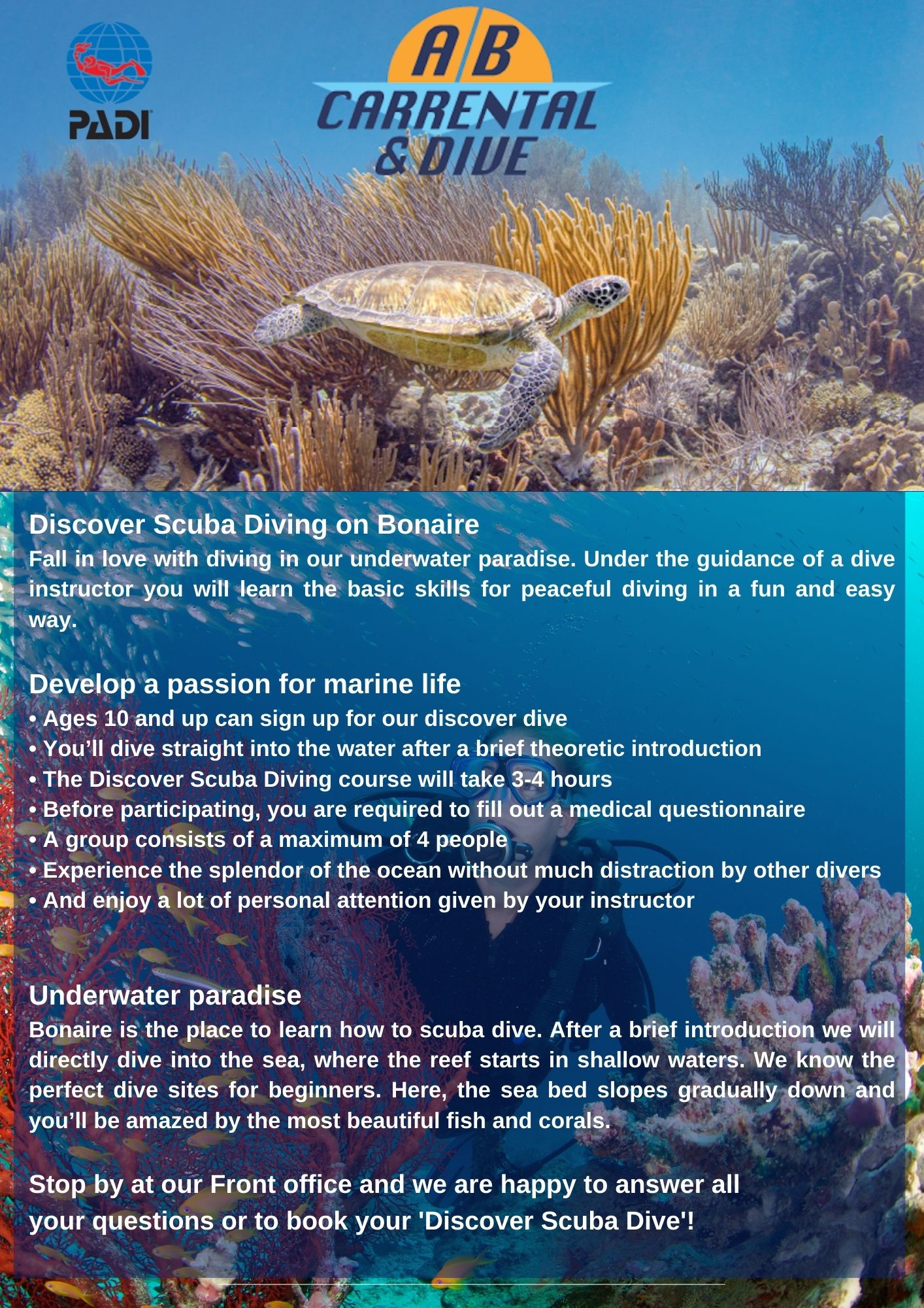 Flyer Design by Ricardo Soares for AB Dive | Design #29642888