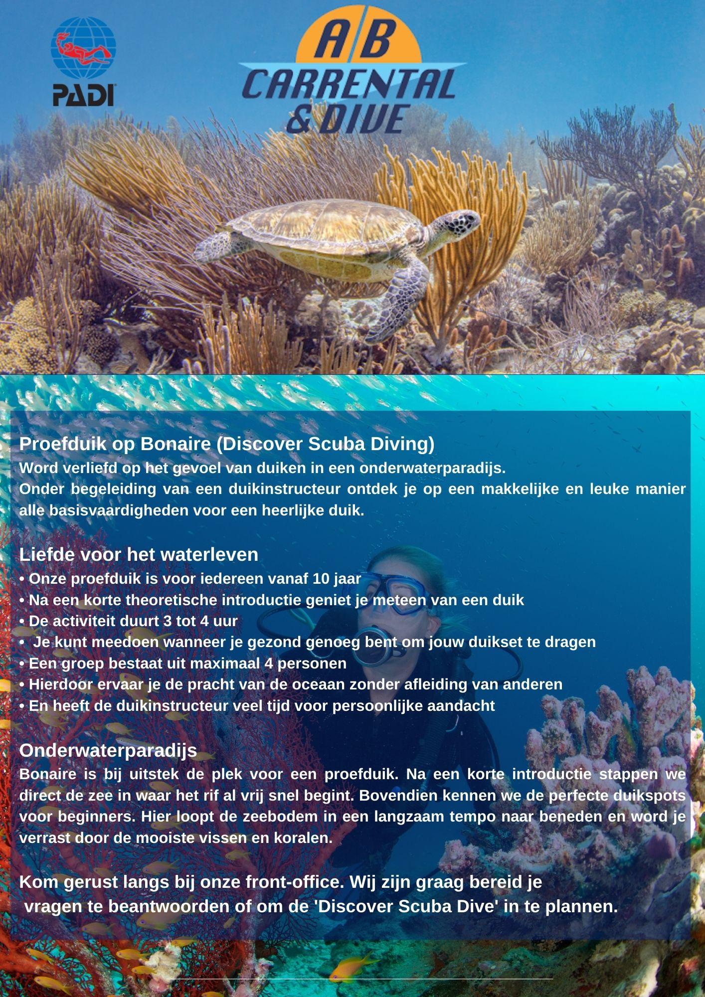 Flyer Design by Ricardo Soares for AB Dive | Design #29642890