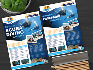 Flyer Design by alex989 for AB Dive | Design: #29648411