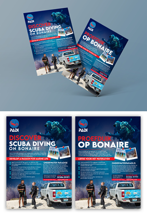 Flyer Design by debdesign for AB Dive | Design: #29643346