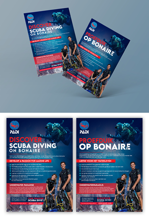 Flyer Design by debdesign for AB Dive | Design: #29643347