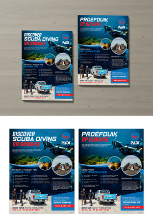 Flyer Design by debdesign for AB Dive | Design: #29645020