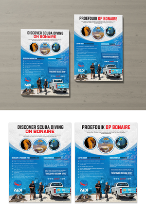 Flyer Design by debdesign for AB Dive | Design: #29645155
