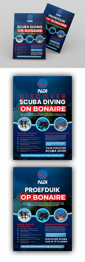 Flyer Design by debdesign for AB Dive | Design: #29645457