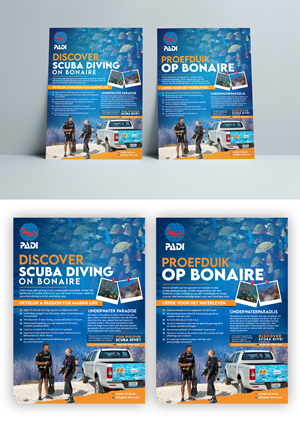 Flyer Design by debdesign for AB Dive | Design: #29648501