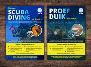 Flyer Design by saurov for AB Dive | Design: #29642594