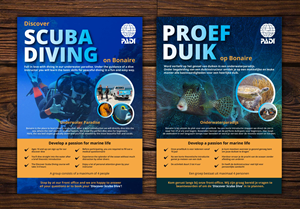 Flyer Design by saurov for AB Dive | Design #29647019