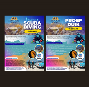 Flyer Design by DA. for AB Dive | Design: #29642508