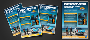 Flyer Design by aj for AB Dive | Design: #29649037