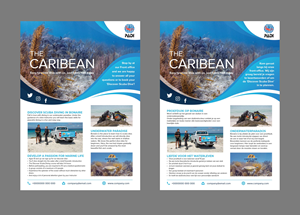 Flyer Design by Creative D2024 for AB Dive | Design: #29644720