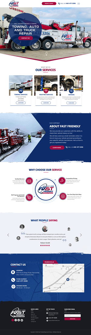 Diseño Web por Blue Sparrow para este proyecto | Diseño: #29667265