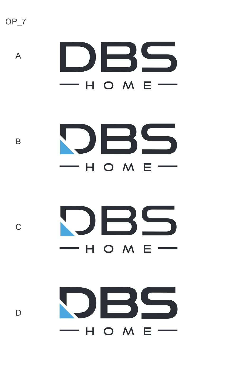 Diseño de Logo por MX LogoArt para DBS Home GmbH | Diseño #29701820
