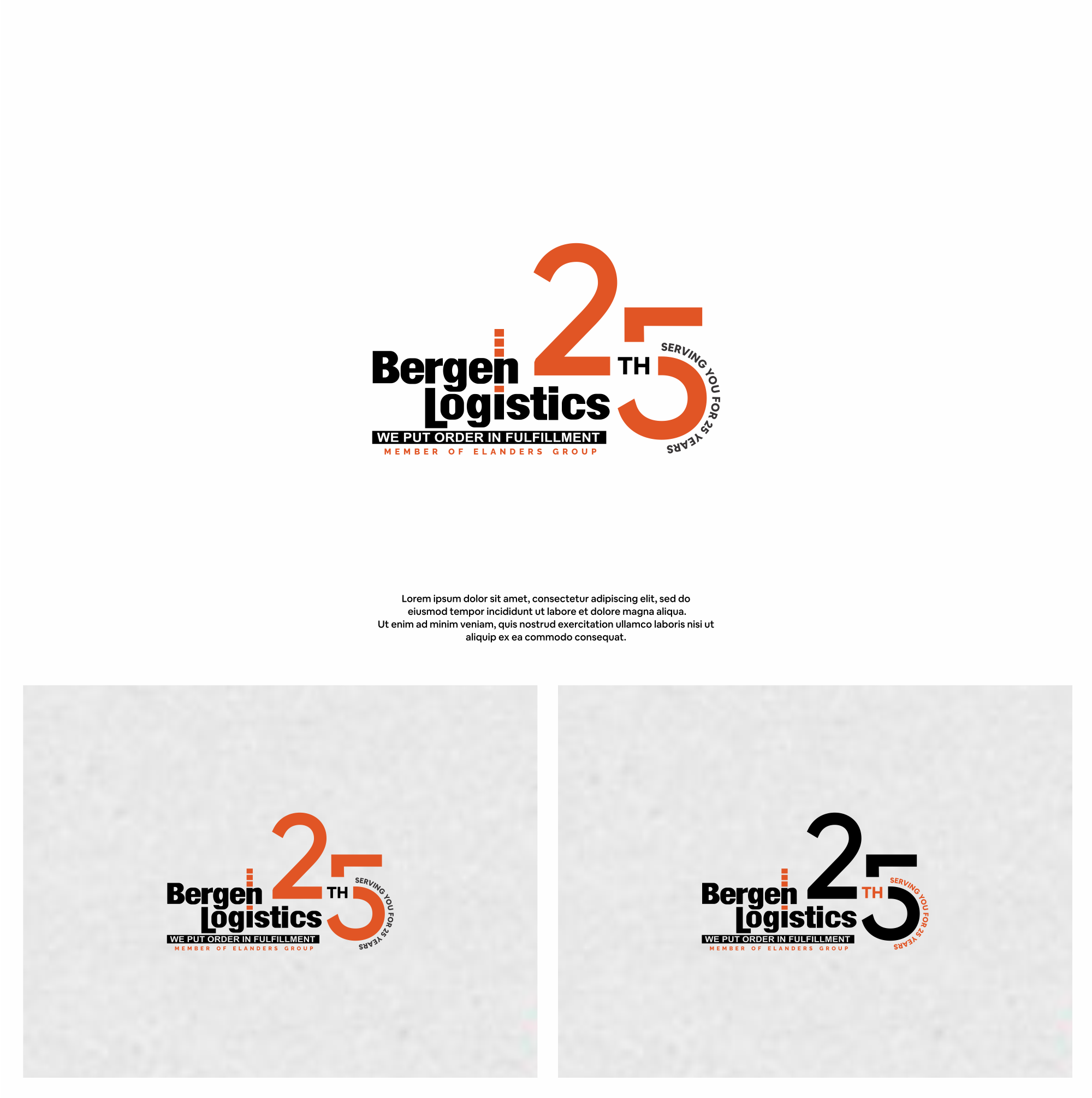 Logo Design by DesignFirst for Bergen Logistics | Design #29641180