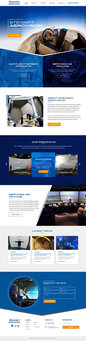Web Design by Blue Sparrow for this project | Design: #29658869