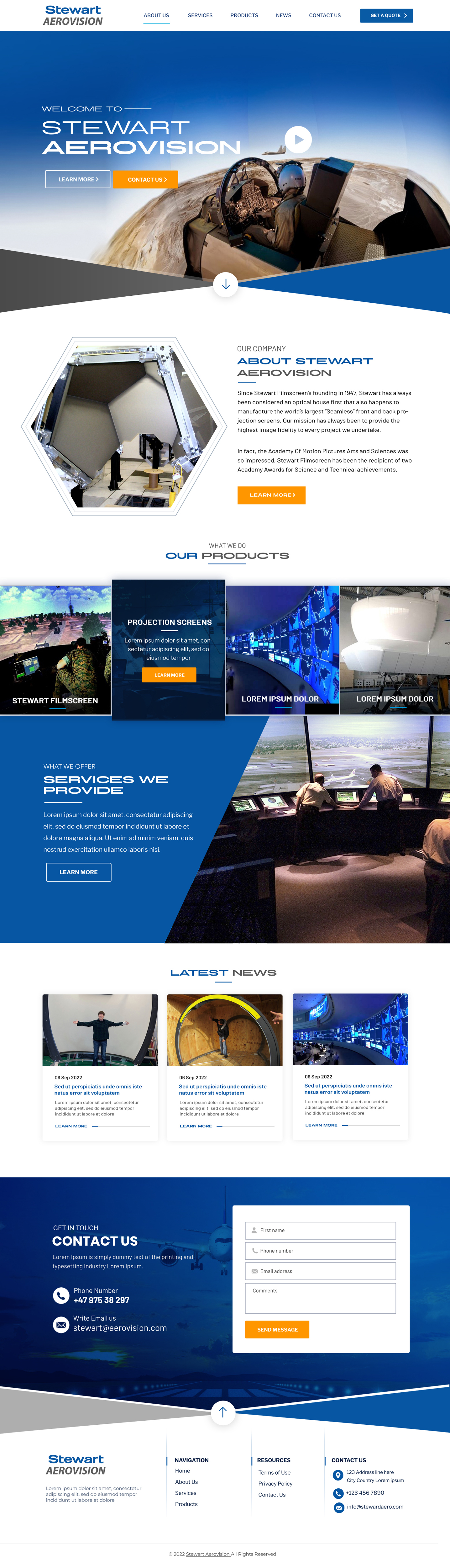 Web Design by Blue Sparrow for this project | Design #29658870