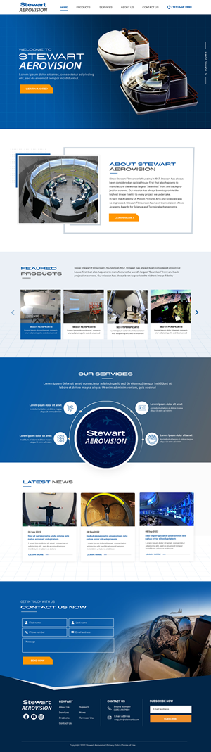 Web Design by Blue Sparrow for this project | Design: #29659052