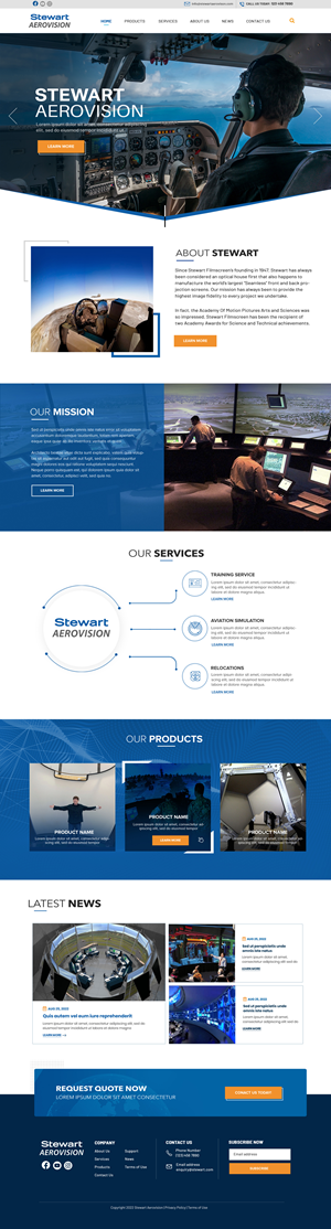 Web Design by Blue Sparrow for this project | Design: #29659888