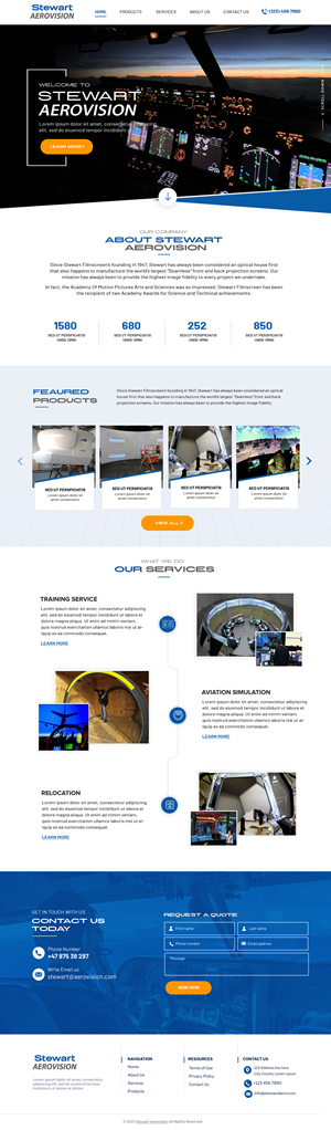 Web Design by Blue Sparrow for this project | Design: #29659931
