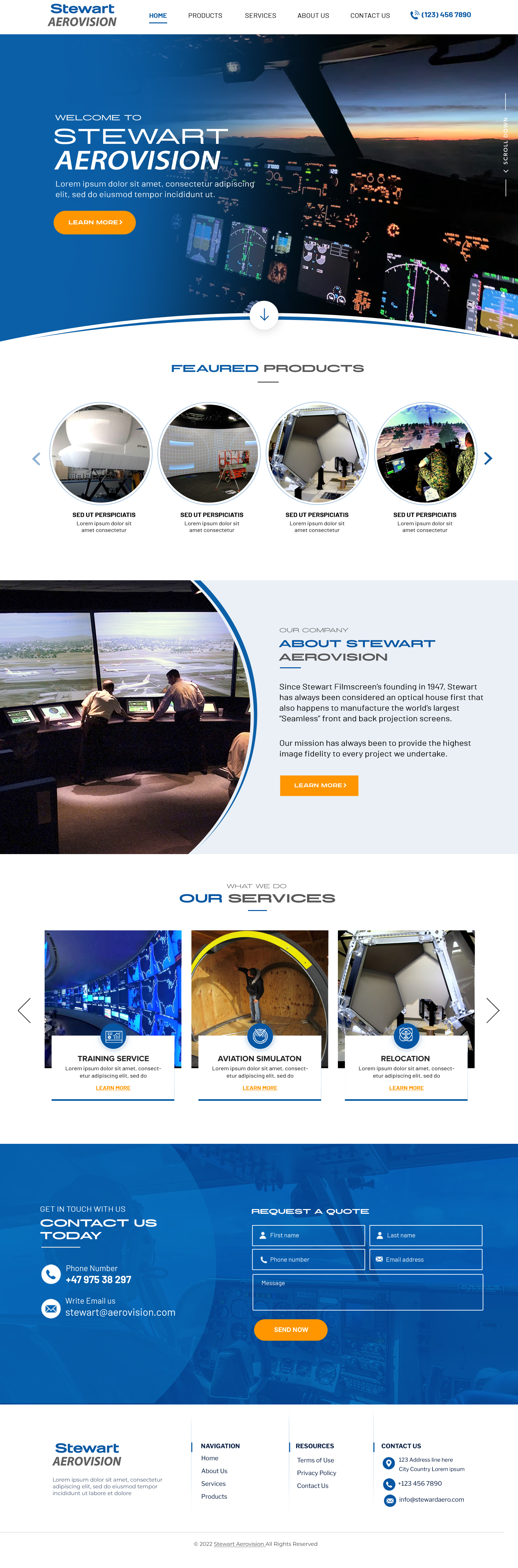 Web Design by Blue Sparrow for this project | Design: #29659949