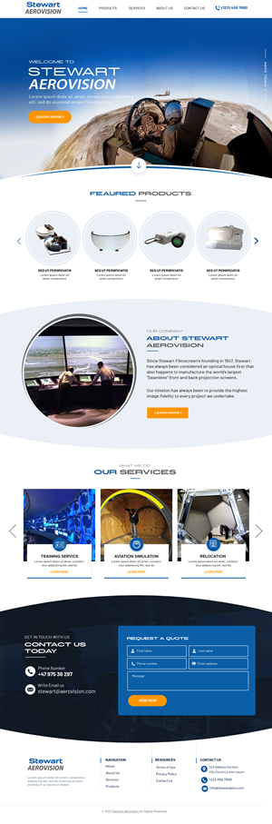 Web Design by Blue Sparrow for this project | Design: #29659964