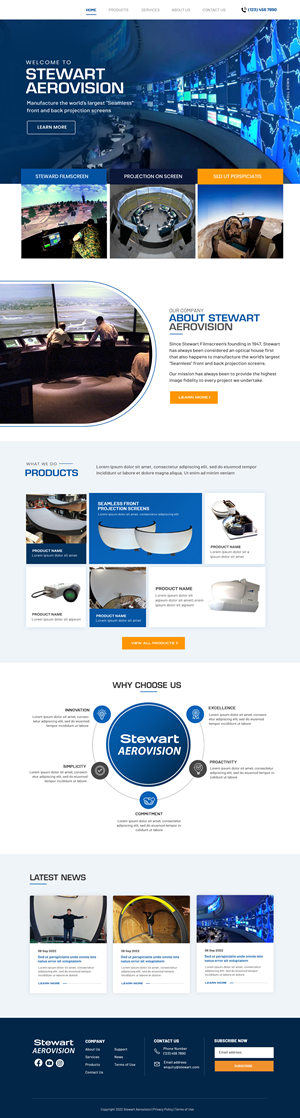 Web Design by Blue Sparrow for this project | Design: #29660920