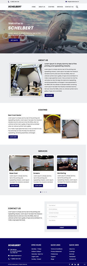 Web Design by pb for this project | Design: #29646723