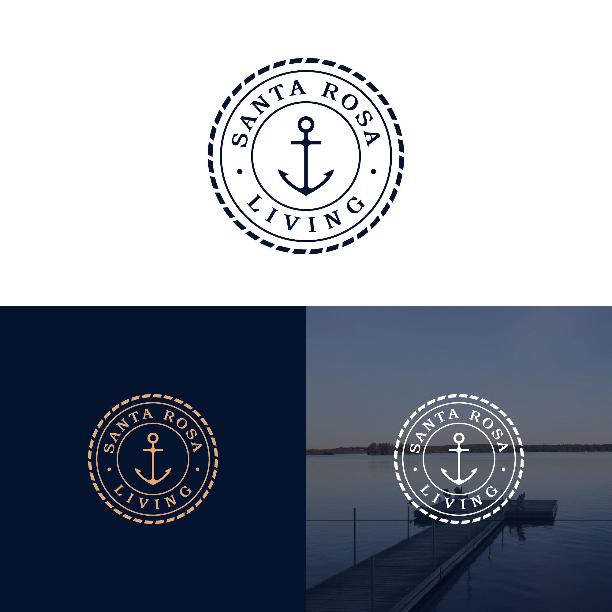 Logo Design by Peroni for Santa Rosa Living | Design #29689979