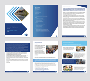 Word Template Design by emoblack989 for LTC Properties | Design #29661189
