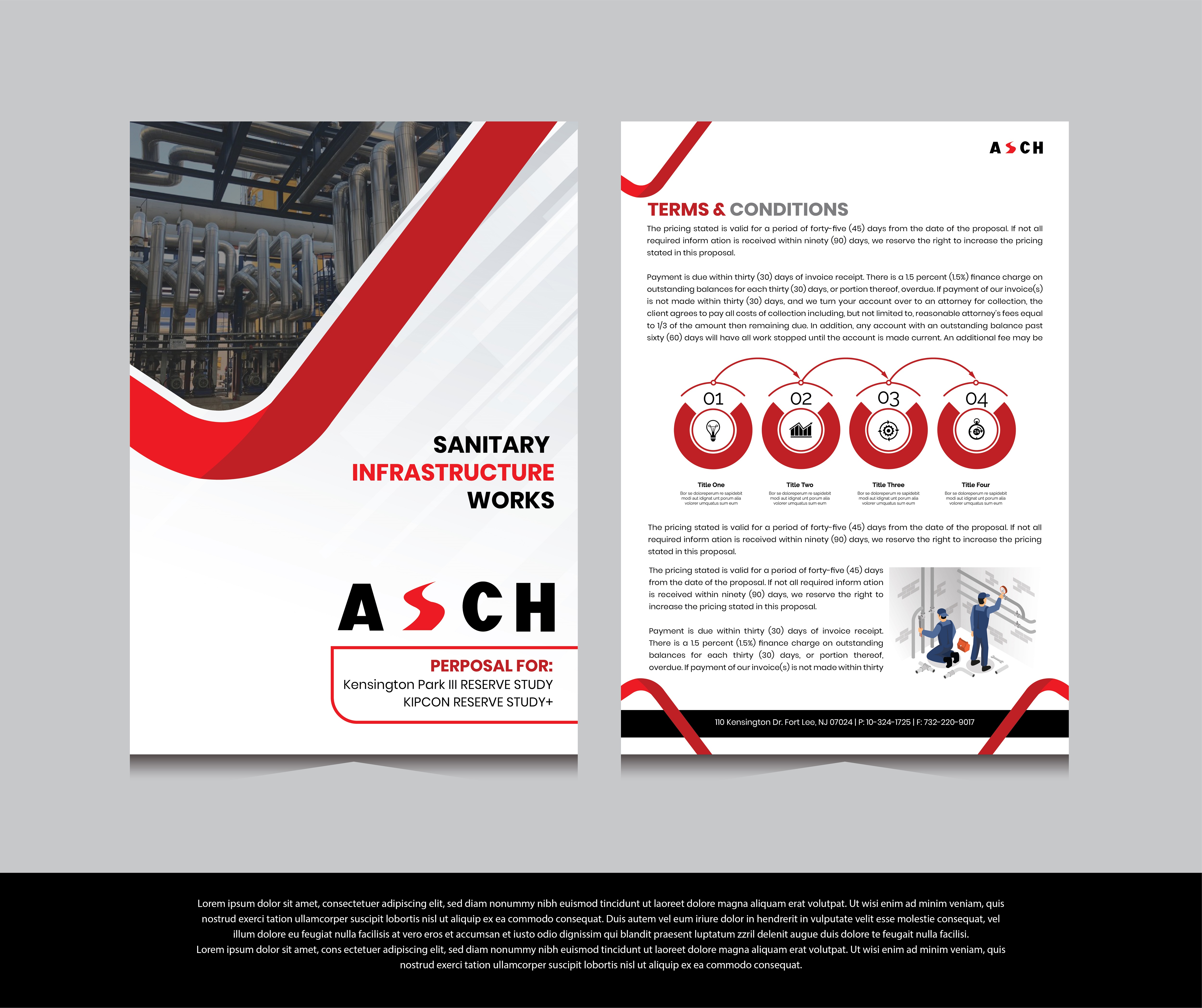 Word Template Design by 3Guys for ASCH Caribe | Design #29650837