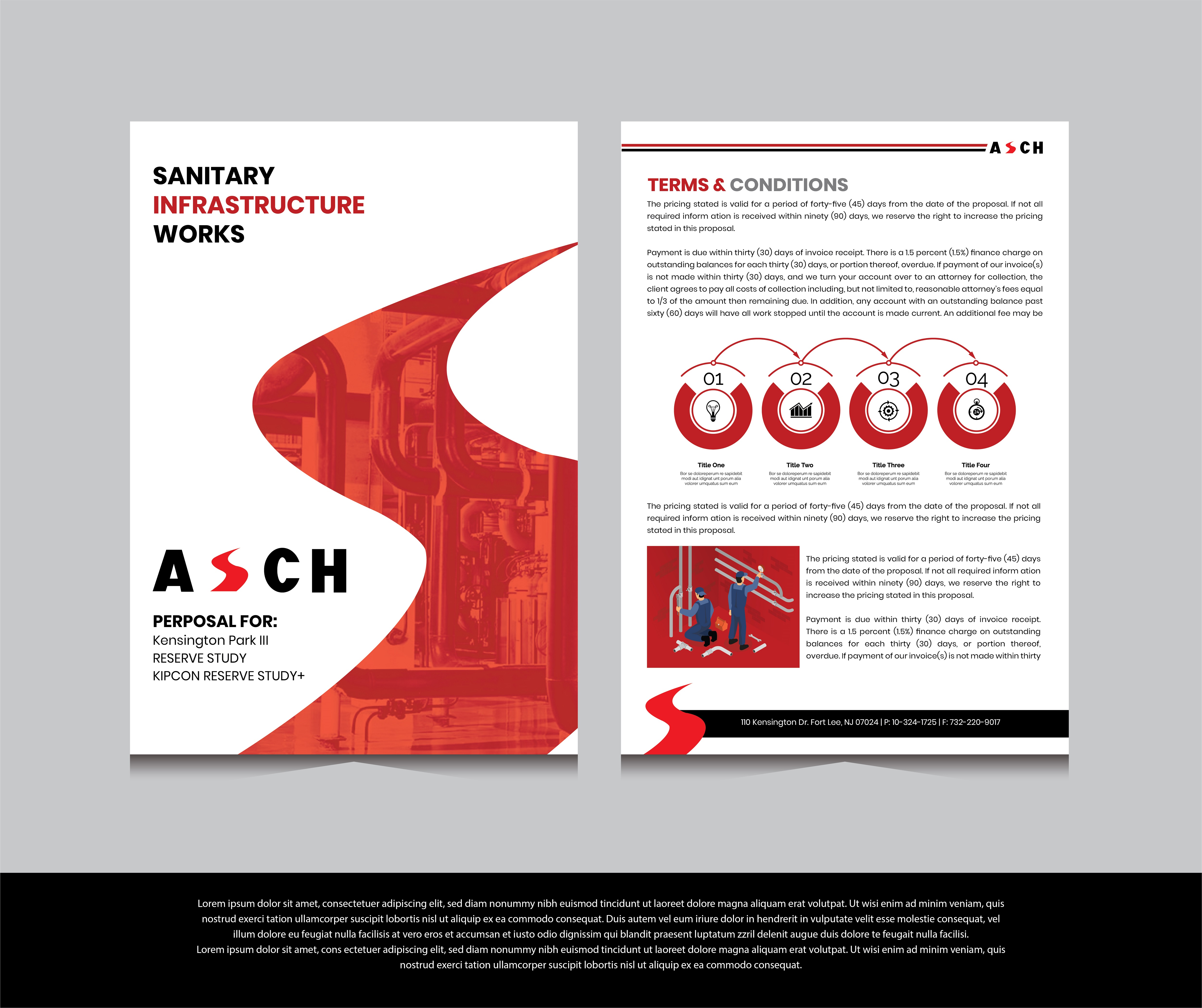Word Template Design by 3Guys for ASCH Caribe | Design #29650838
