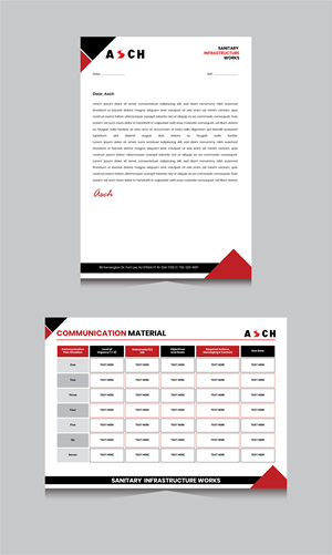 Word Template Design by 3Guys for ASCH Caribe | Design: #29669606