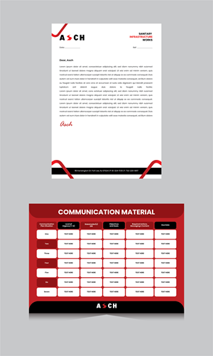 Word Template Design by 3Guys for ASCH Caribe | Design: #29669607