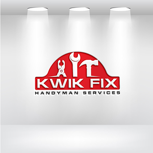 Logo Design by Uhm@design for Kwik Fix Handyman Services LLC | Design: #29652452