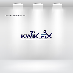 Logo Design by RS_Design for Kwik Fix Handyman Services LLC | Design: #29649584