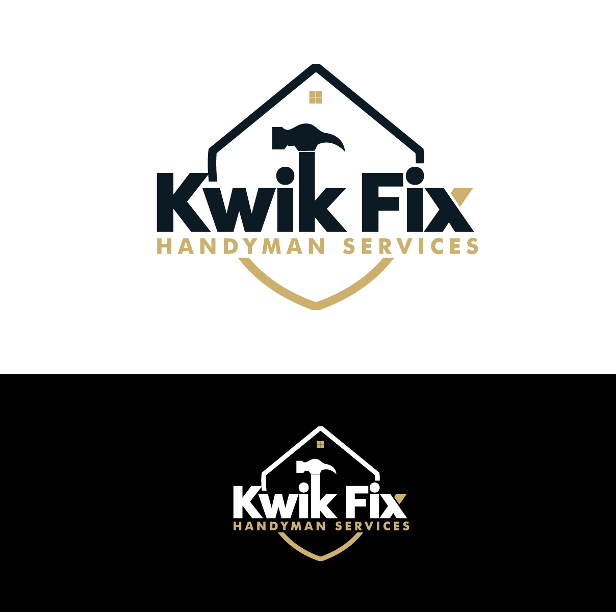 Logo-Design von LogoPoko für Kwik Fix Handyman Services LLC | Design #29651164