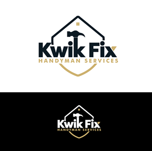 Logo Design by LogoPoko for Kwik Fix Handyman Services LLC | Design: #29651164
