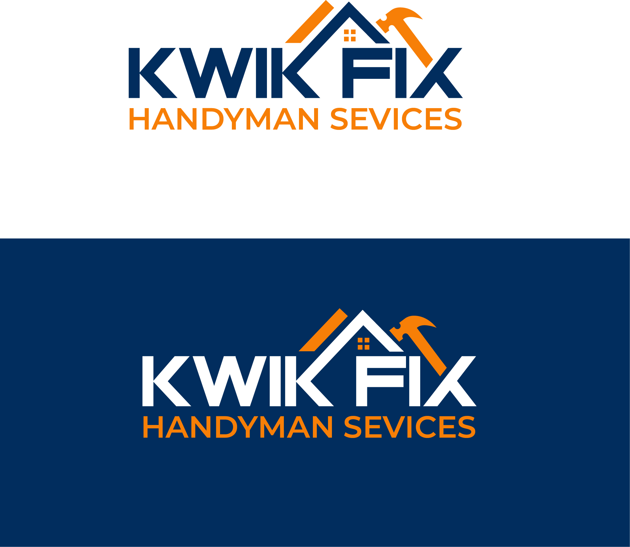 Logo Design by Graphixpointt for Kwik Fix Handyman Services LLC | Design #29649129