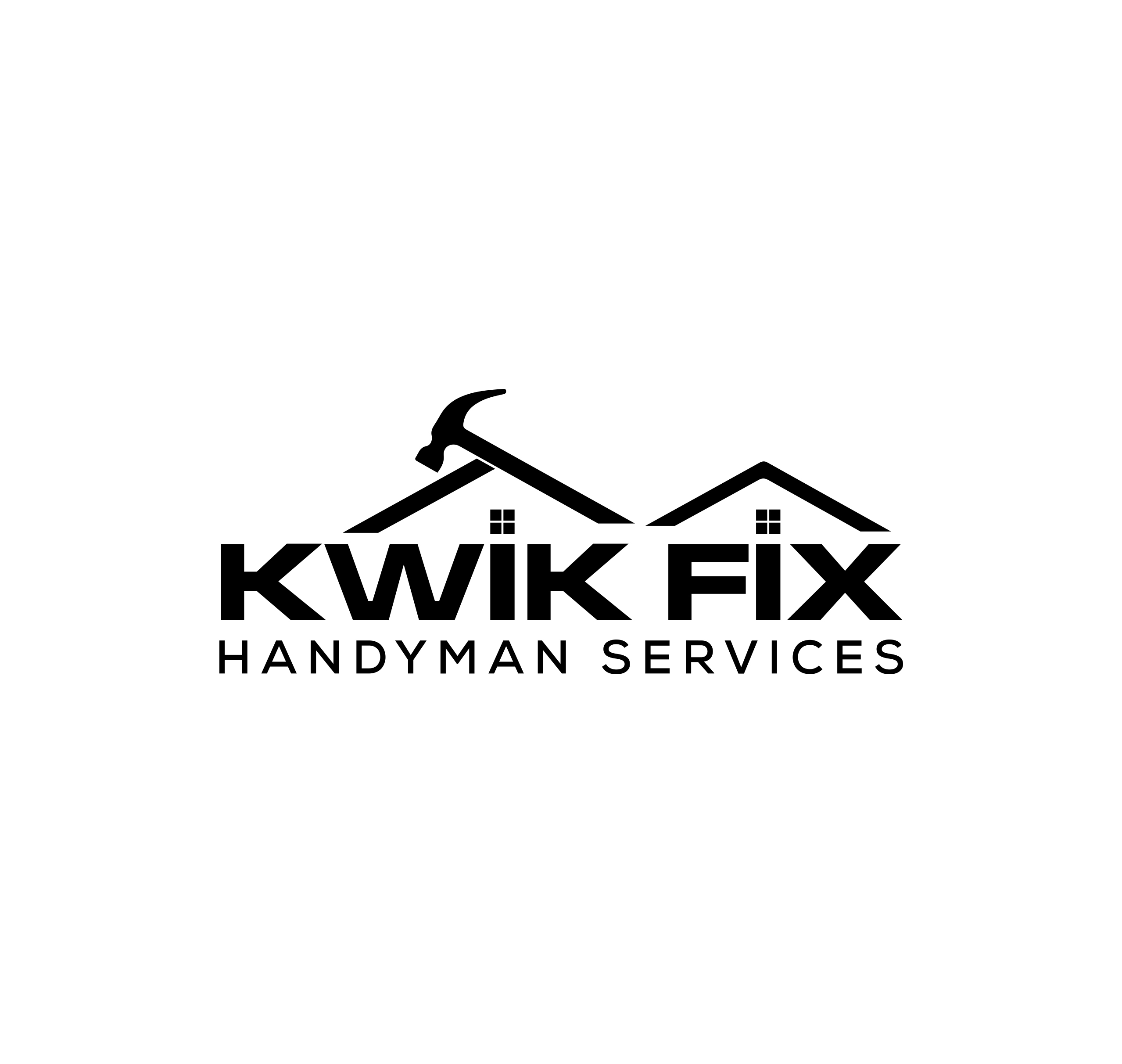 Logo Design by azish for Kwik Fix Handyman Services LLC | Design: #29665663