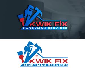 Logo Design by anikrafiqq for Kwik Fix Handyman Services LLC | Design: #29652343