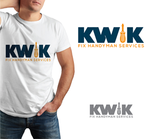 Logo Design by creativemood438 for Kwik Fix Handyman Services LLC | Design: #29649924