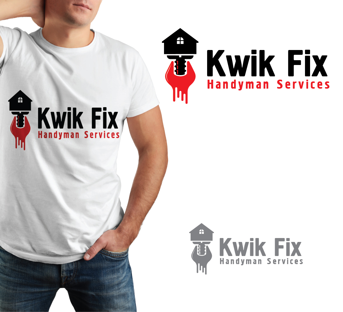 Logo-Design von creativemood438 für Kwik Fix Handyman Services LLC | Design #29649926