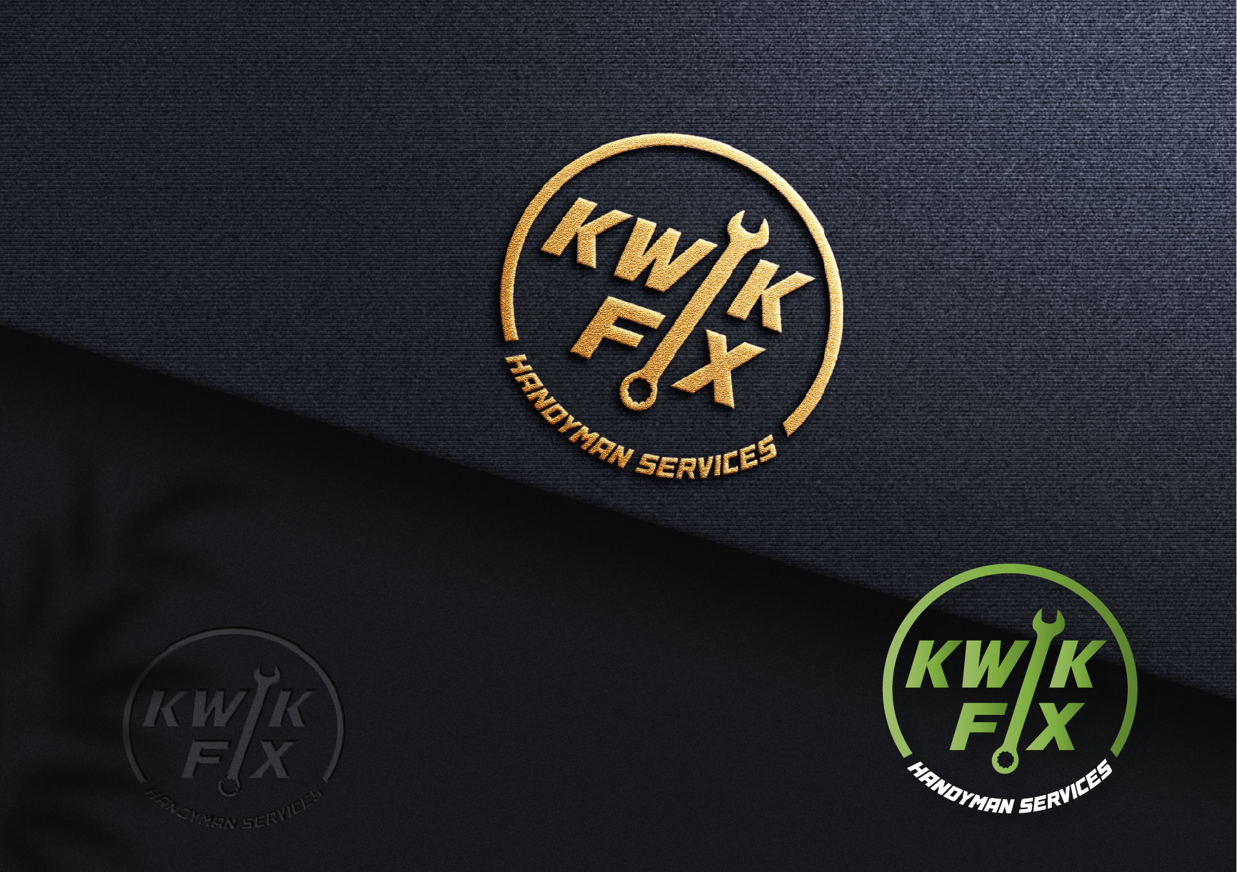 Logo-Design von jizzy123 für Kwik Fix Handyman Services LLC | Design #29649290