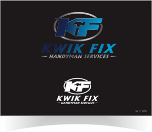 Logo Design by r-toha for Kwik Fix Handyman Services LLC | Design: #29661765